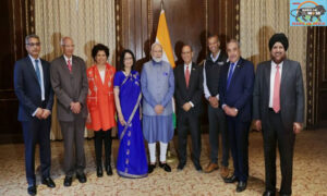 PM Modi ’s meeting with a group of eminent US academics