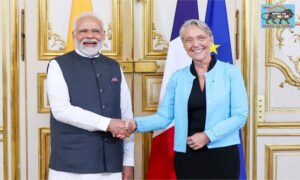 PMModi’s meeting with the Prime Minister of the Republic of France