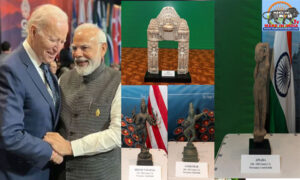 PM Modi thanks USA for return of trafficked artefacts