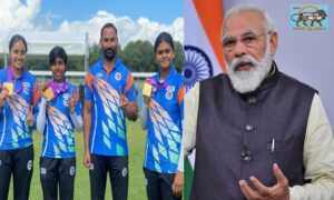 PM Modi congratulates compound women team on clinching India's first-ever Gold Medal 