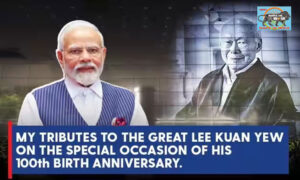 PM Modi pays tributes to Former PM of Singapore Lee Kuan Yew on his 100th birth anniversary