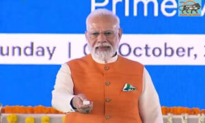 PM Modi lays foundation stone and dedicates to nation developmental projects Telangana