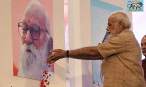 PM Modi pays tributes to Bharat Ratna Nanaji Deshmukh on his Jayanti