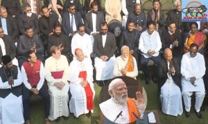 PM Modi interacts with Christian community on occasion of Christmas
