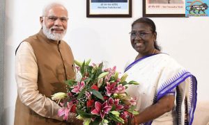PM Modi wishes Honorable President of India Smt Droupadi Murmu on her birthday