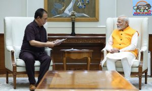 Haryana Chief Minister Shri Nayab Singh Saini meets PM Modi