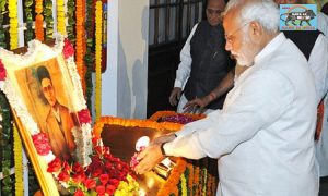 PM Modi pays homage to Veer Savarkar Ji