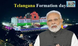 PM Modi greets the people of Telangana on their Statehood Day
