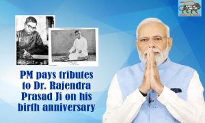 PM Modi pays tributes to Dr. Rajendra Prasad Ji on his birth anniversary