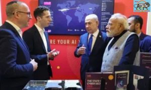 PM Modi visits Tech Exhibition in Jerusalem