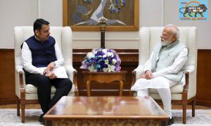 Chief Minister of Maharashtra meets PM Modi
